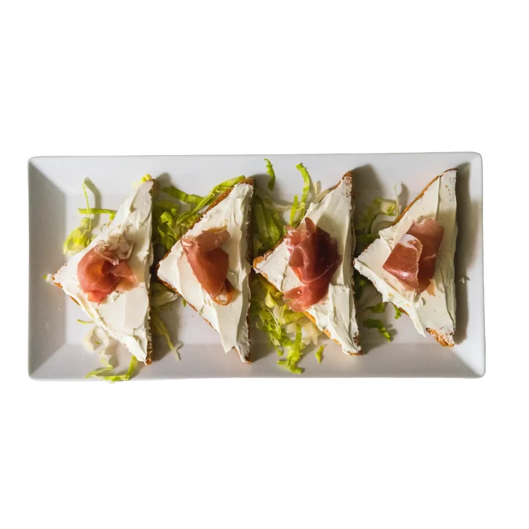 Bruschete cremă de brânză